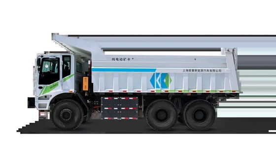 Camião de mineração elétrico de 110 toneladas com bateria LFP de 528 kWh