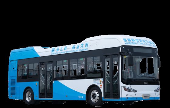 Ônibus urbano de 27 lugares com célula de combustível a hidrogénio 10,5m LHD Zero emissões
