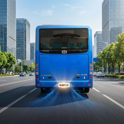 5.9M de 14 lugares Battery Electric City Bus Veículo elétrico puro para ônibus de transporte público para o centro.