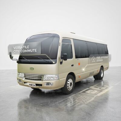 Ônibus Mini Montanha Russa Elétrico de 6m com 18 Assentos e Bateria de 89,7 kWh para Transporte Público