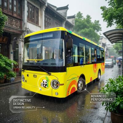 6.6m EV Bus Minibuses Elétricos Dois Passos, Transmissão Automática