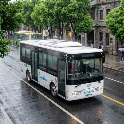 6,6m 16 Lugares LHD Ônibus Elétrico Mini Ônibus Elétrico para Transporte Público Urbano