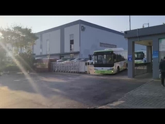 Ônibus Zev de 10 metros de comprimento, de piso baixo, com bateria, ônibus elétrico de 30 lugares para transporte urbano