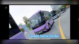 Solução de transporte urbano de mini-ônibus elétrico de 5,4 m